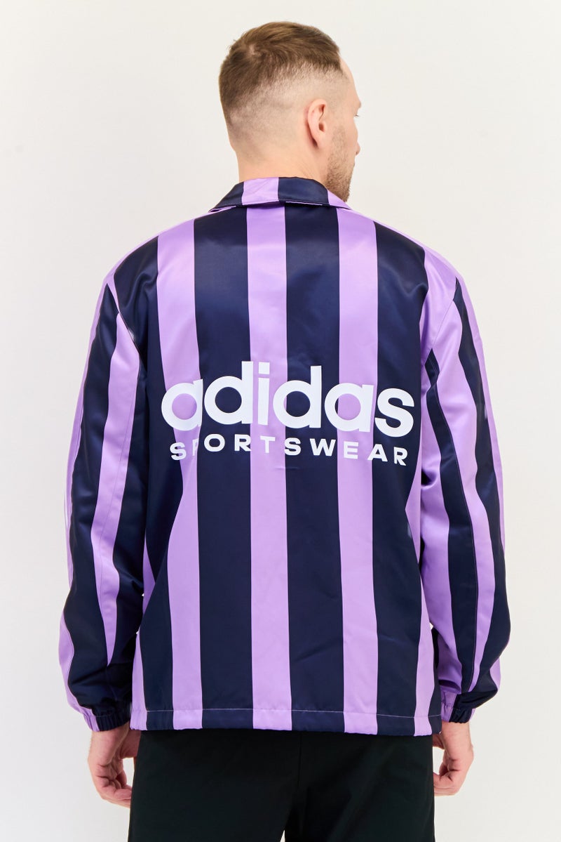 Adidas جاكيت رياضي للرجال بأكمام طويلة مناسب للخارج، متعدد الألوان - Image 4